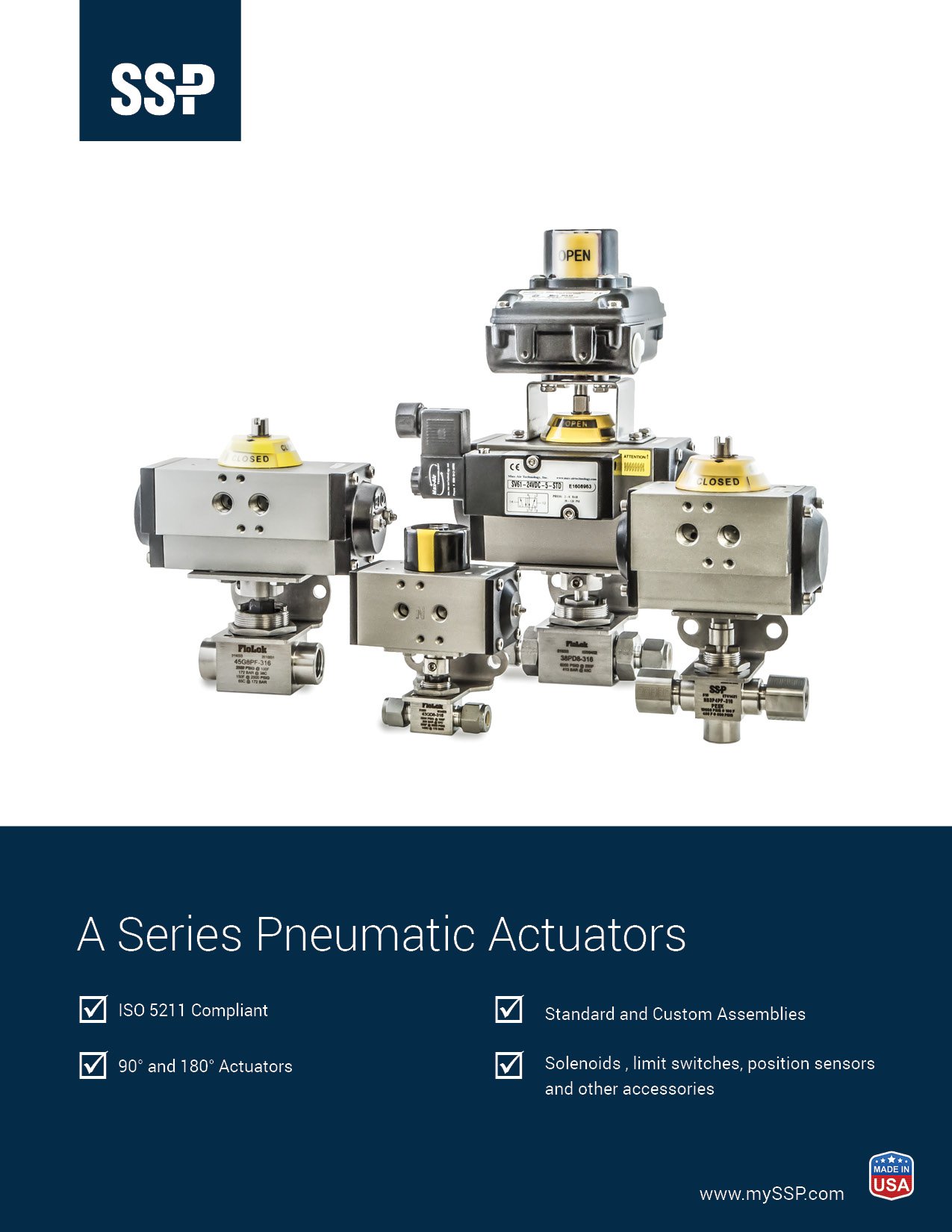 Actuated Ball Valves Catalog Cover Image