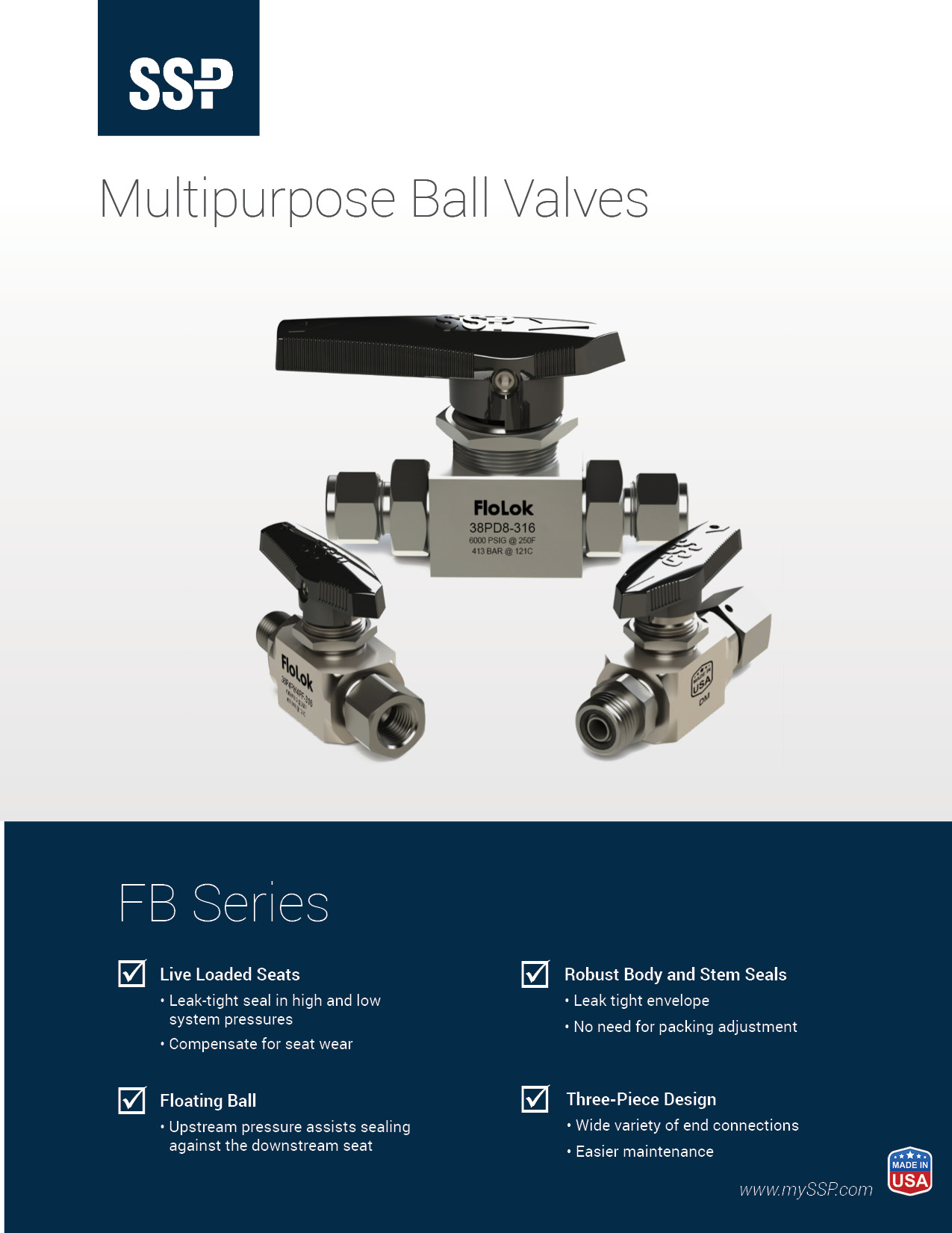 FB Series Ball Valve Catalog - FBPC Cover Image