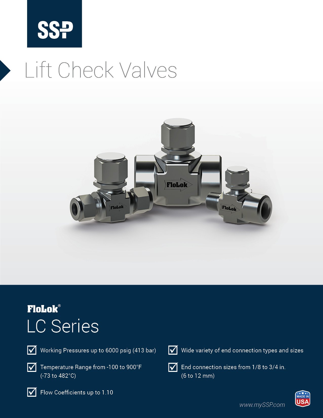 LC Series Lift Check Valve Catalog - LCPC Cover Image