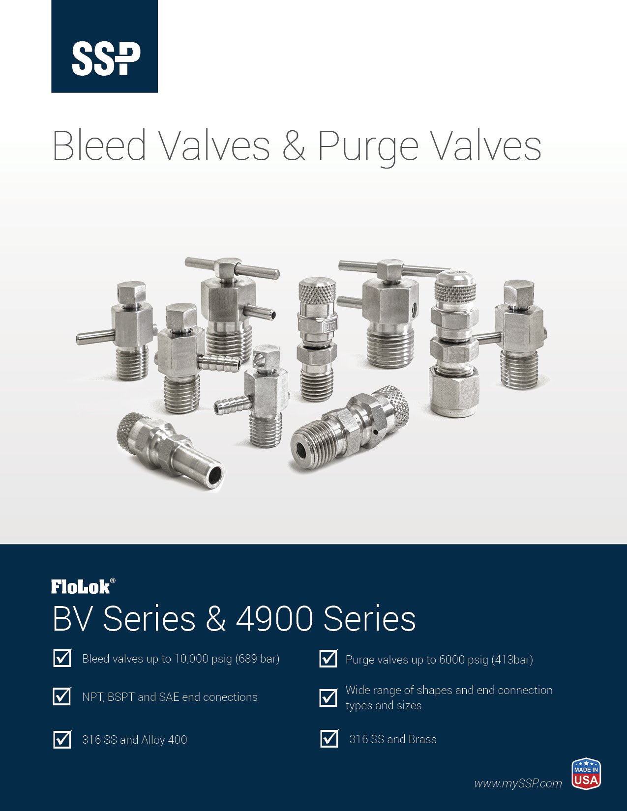 SSP Purge and Bleed Valve Catalog - PBVPC Cover Image