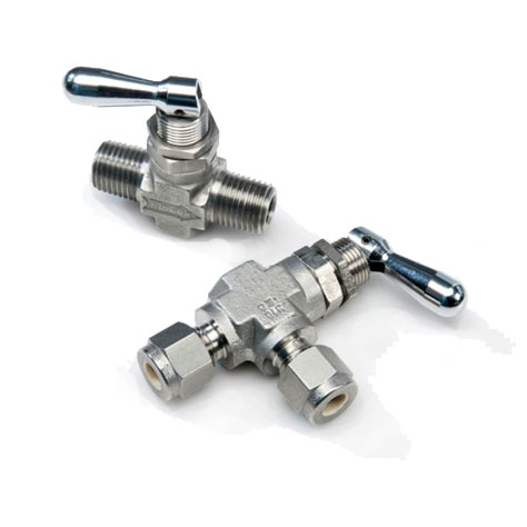 Toggle valves clean
